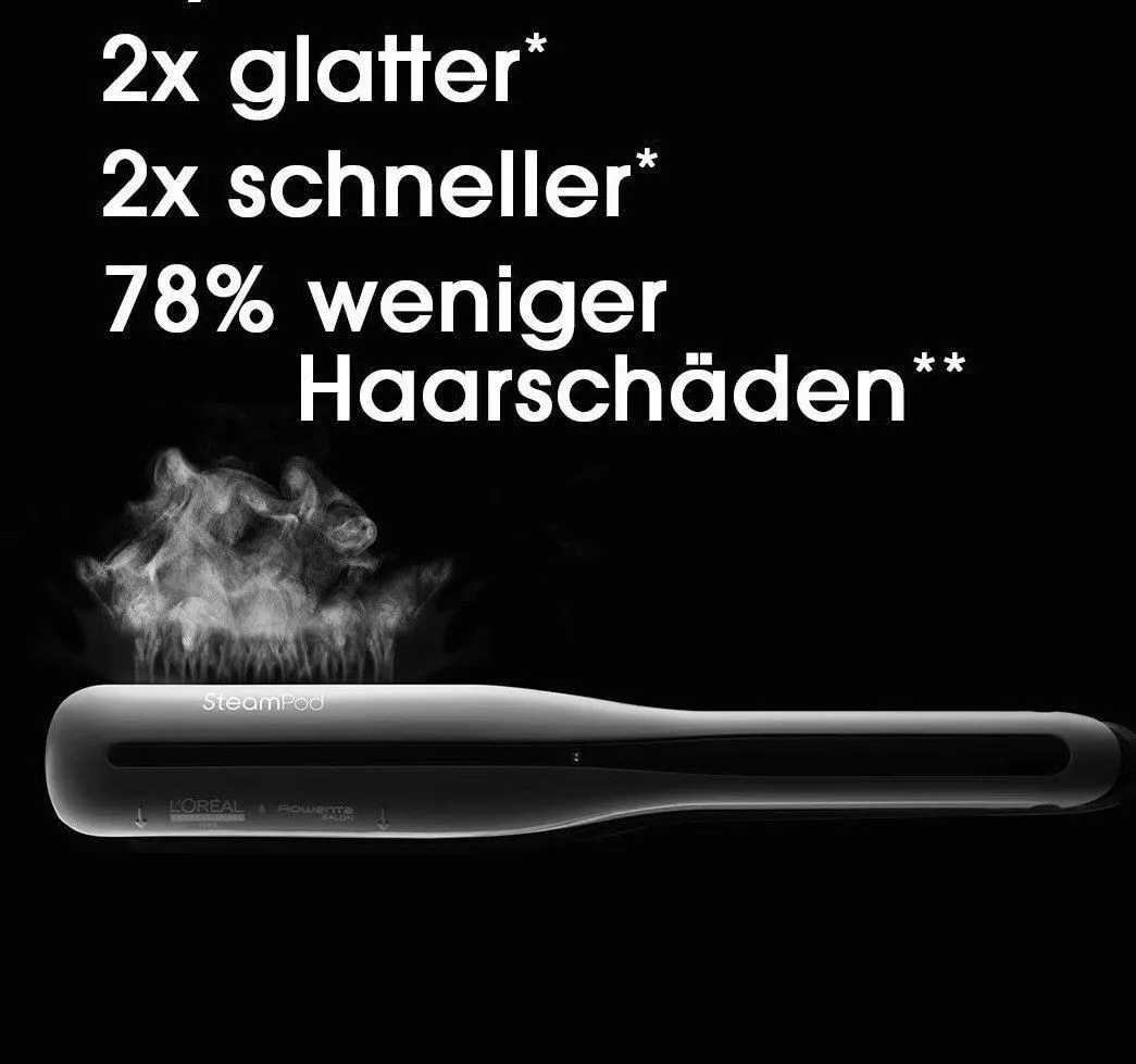 Der L'Oréal Steampod Glätter